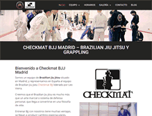 Tablet Screenshot of checkmatmadrid.net